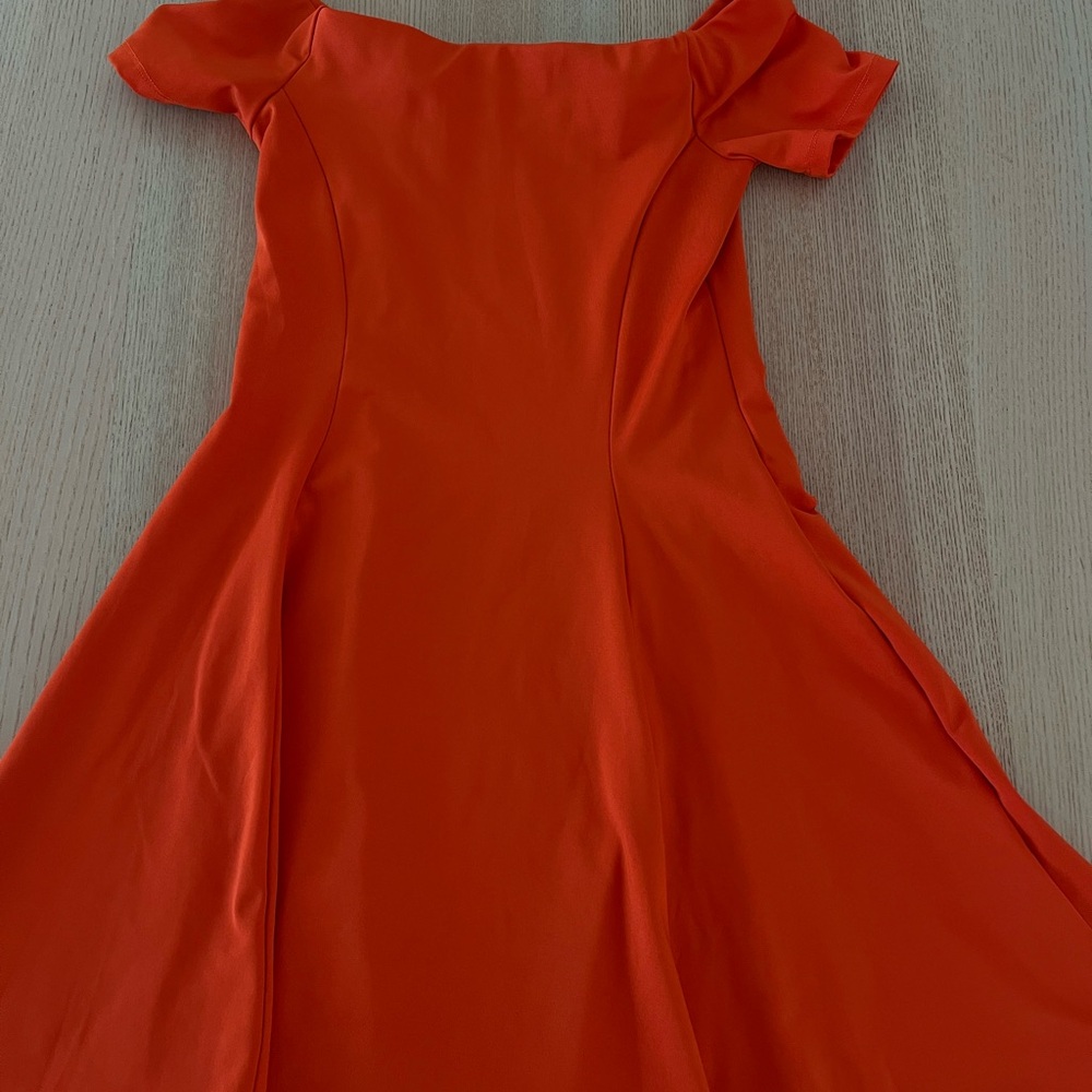 Elegant Orange Dress
